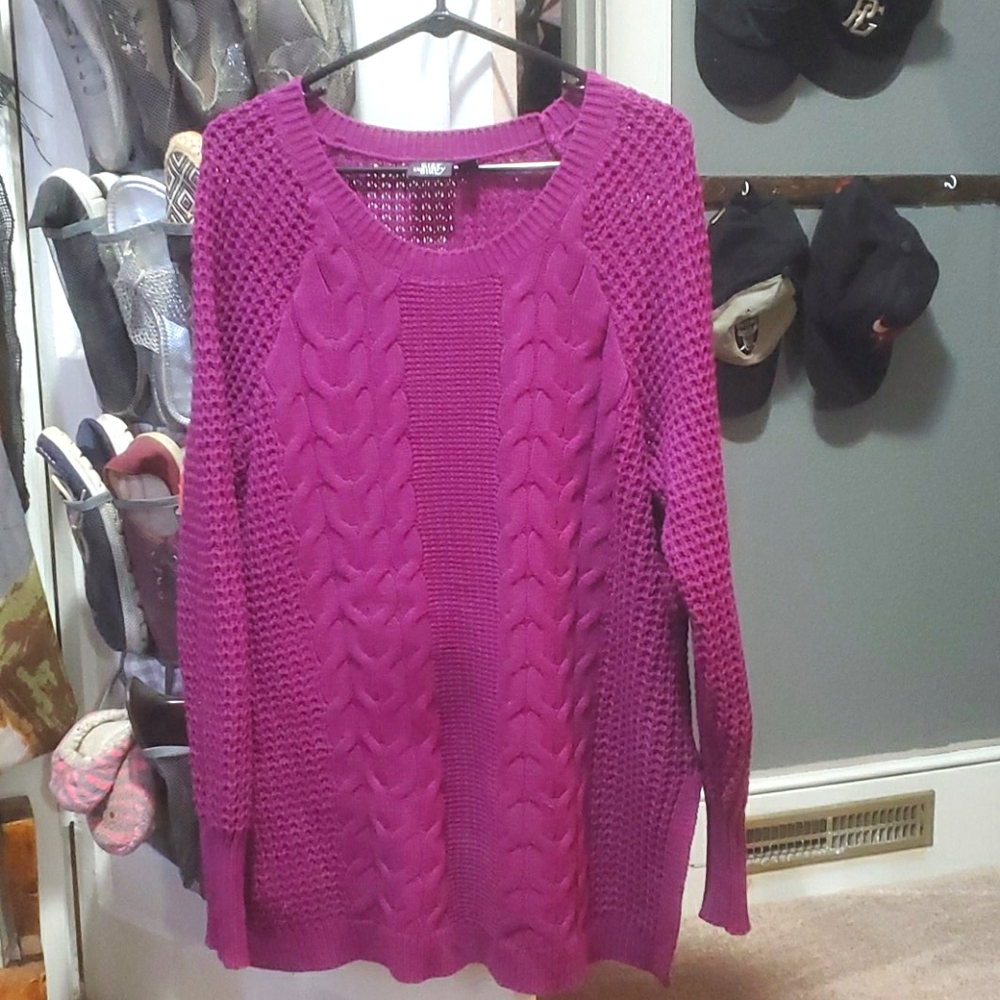 Purple sweater
